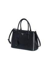 MEDIUM SAFFIANO LUX DOUBLE ZIP GALLERIA