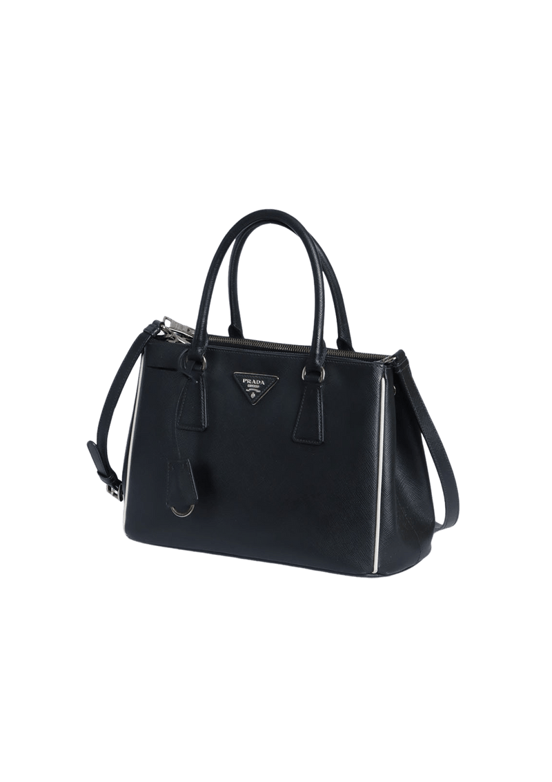 MEDIUM SAFFIANO LUX DOUBLE ZIP GALLERIA