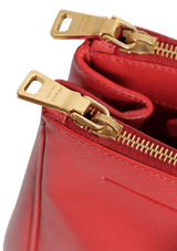 MEDIUM SAFFIANO LUX DOUBLE ZIP GALLERIA