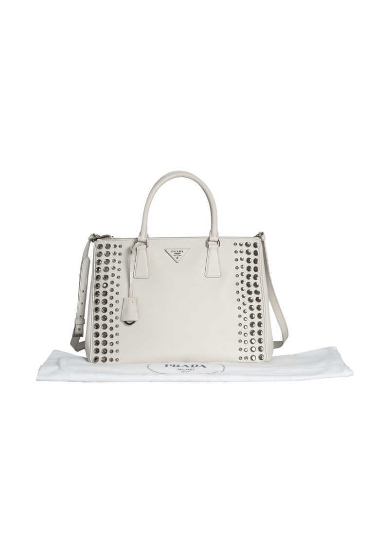 MEDIUM STUDDED SAFFIANO LUX GALLERIA