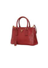 MINI SAFFIANO LUX DOUBLE ZIP GALLERIA