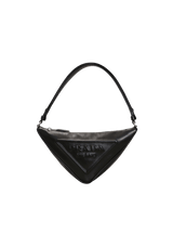 MINI TRIANGLE LEATHER BAG