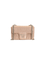 NAPPA GAUFFRE PATTINA FLAP BAG