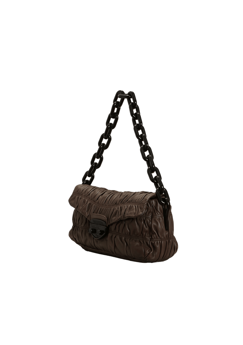 NAPPA GAUFRE CHAIN BAG