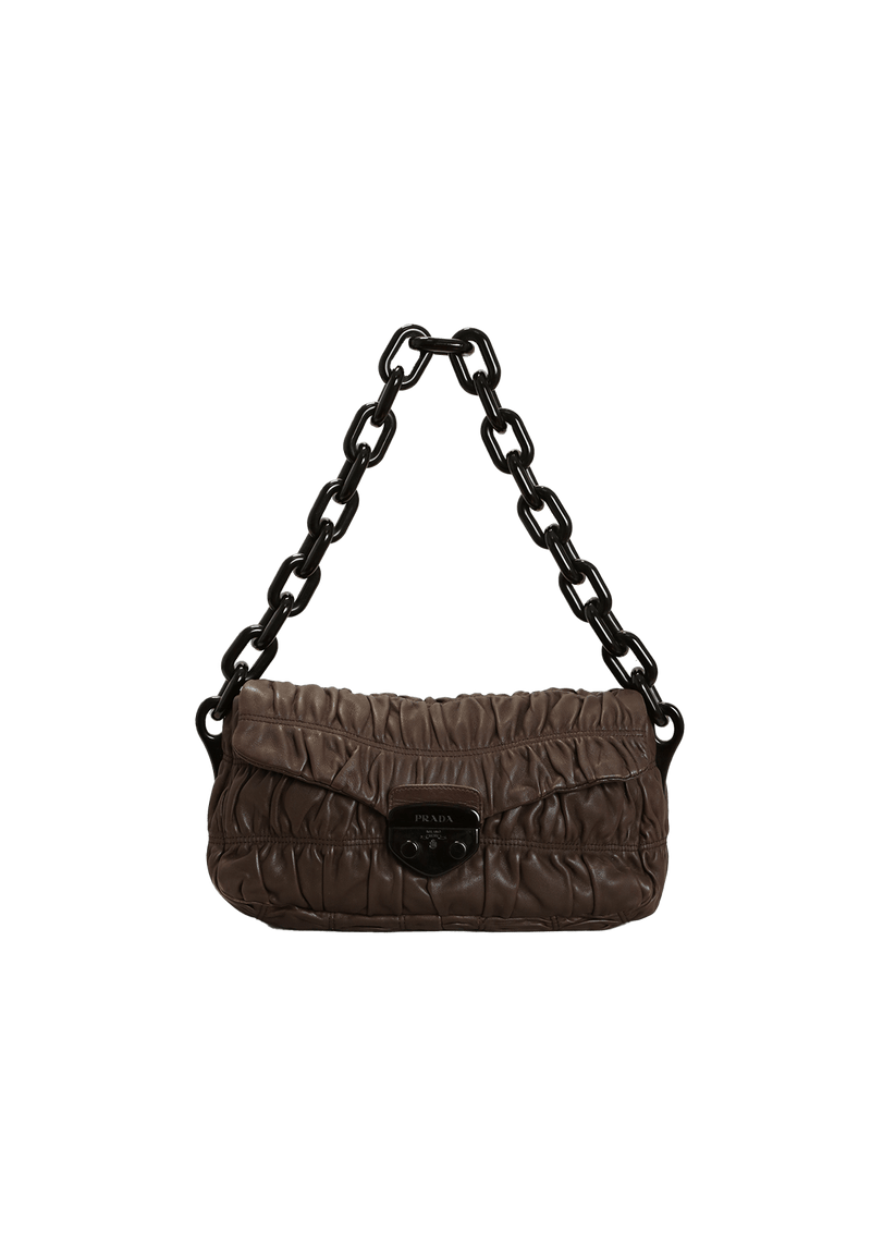 NAPPA GAUFRE CHAIN BAG