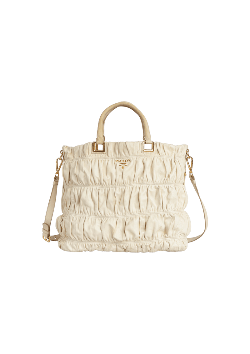 NAPPA GAUFRE SATCHEL BAG