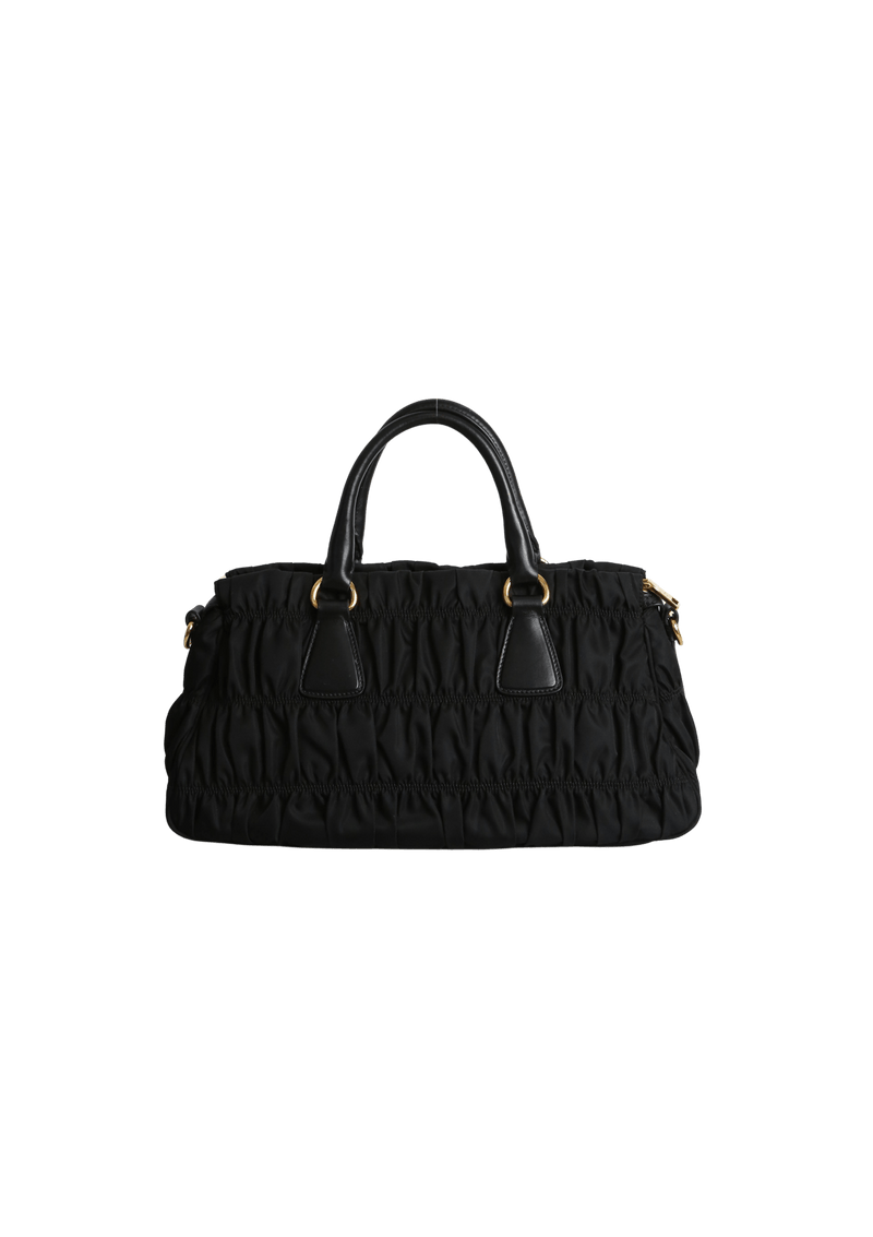 NAPPA GAUFRE SATCHEL BAG