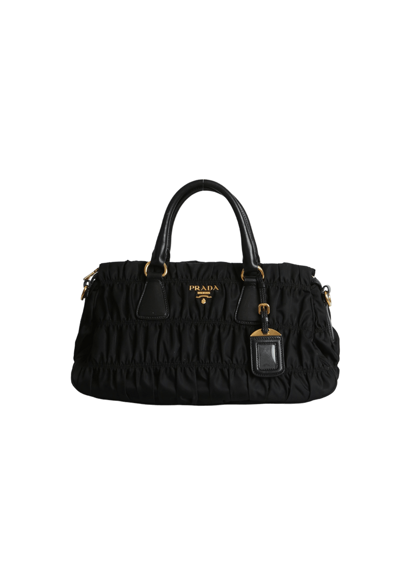 NAPPA GAUFRE SATCHEL BAG