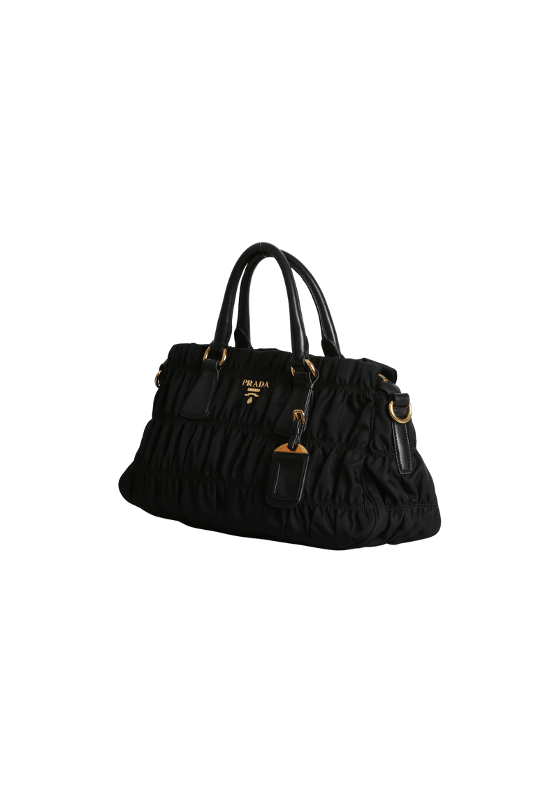 NAPPA GAUFRE SATCHEL BAG