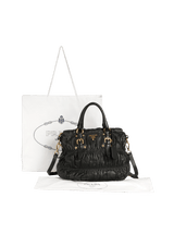 NAPPA GAUFRE SATCHEL