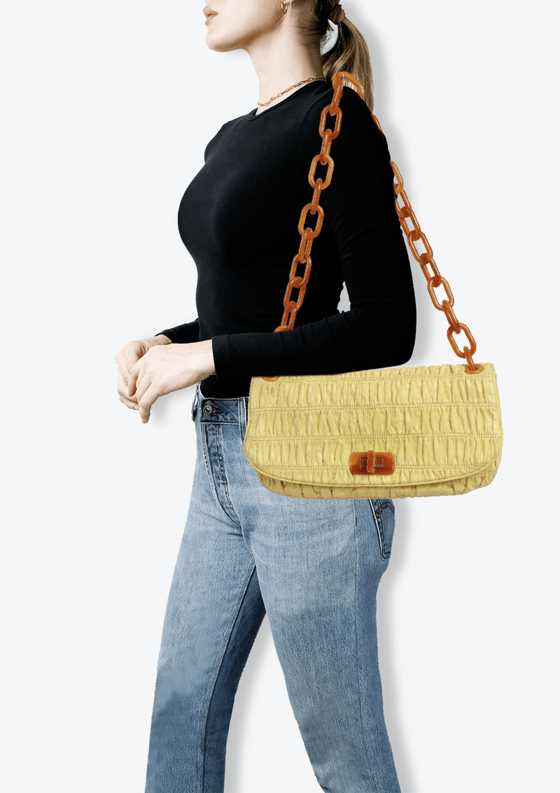 NAPPA GAUFRE SHOULDER BAG