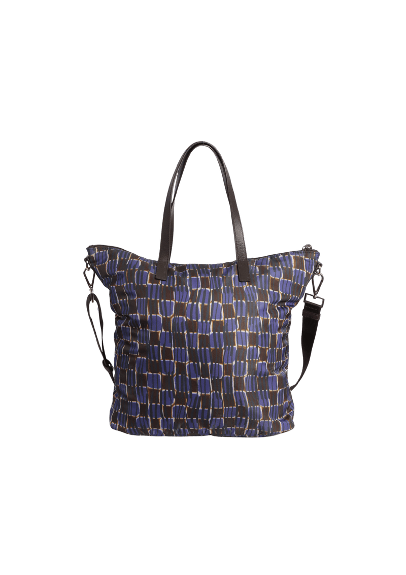 PRINTED TESSUTO VELA TOTE BAG