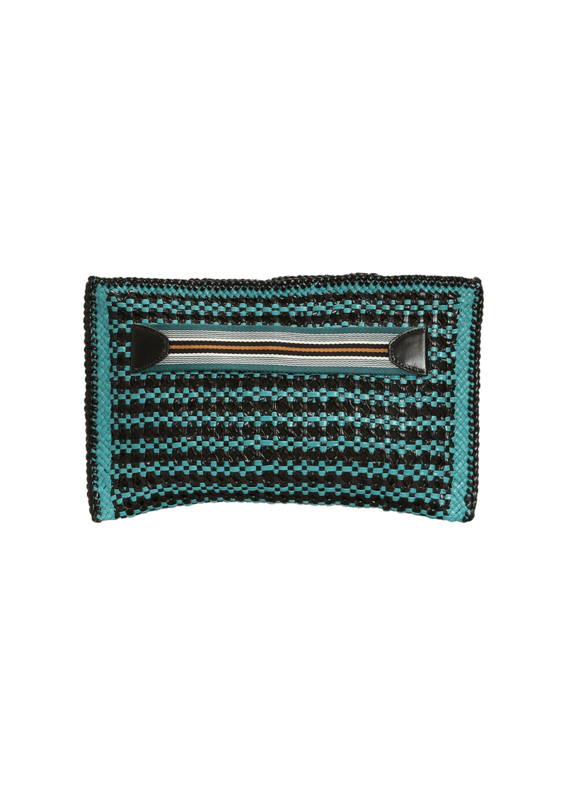 RAFFIA CLUTCH