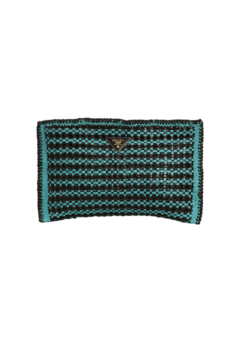 RAFFIA CLUTCH