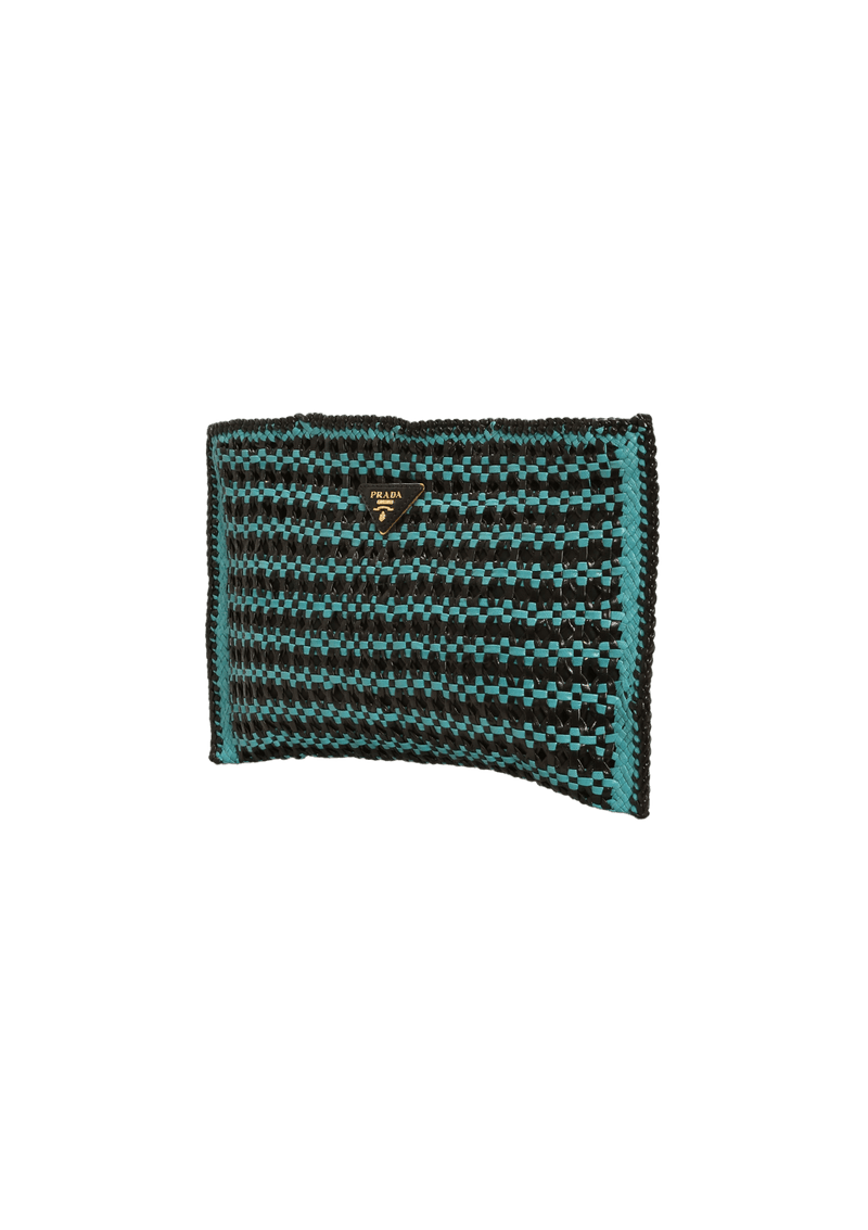 RAFFIA CLUTCH