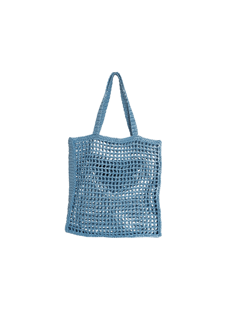 RAFFIA TOTE BAG