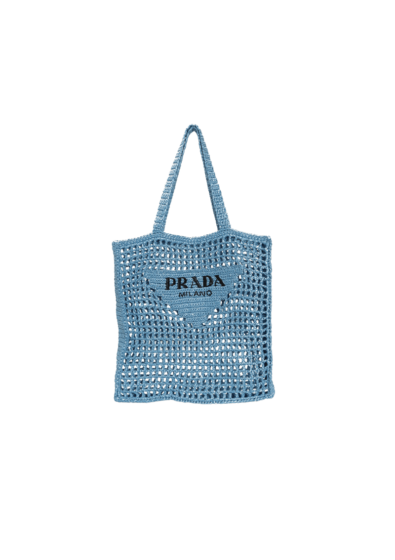 RAFFIA TOTE BAG