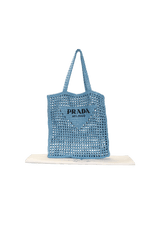 RAFFIA TOTE BAG