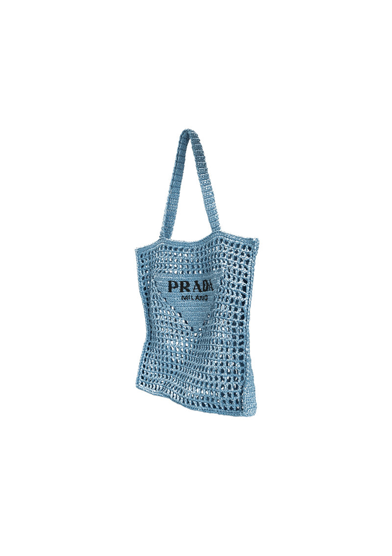 RAFFIA TOTE BAG