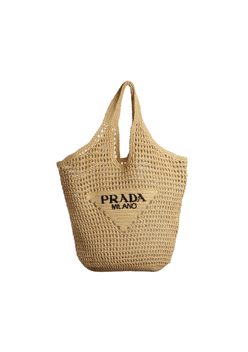 RAFFIA TOTE BAG