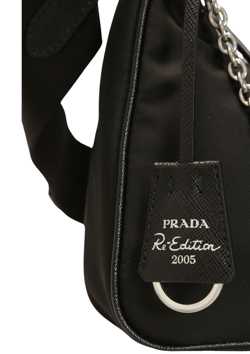 Bolsa Prada Saffiano Lux Re Edition 2005 Preta Original – Gringa