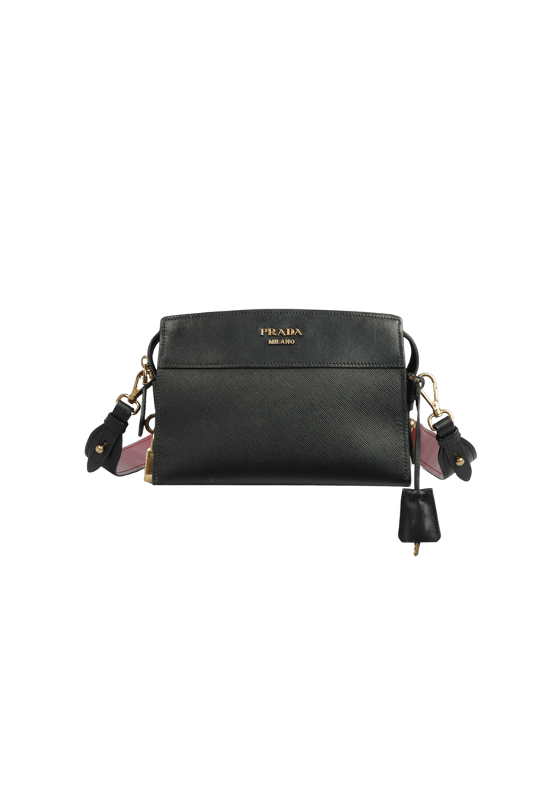 SAFFIANO AND CITY CALF ESPLANADE BAG