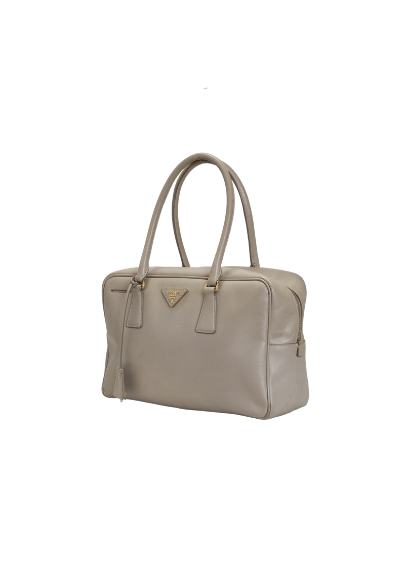 SAFFIANO BOWLER BAG