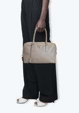 SAFFIANO BOWLER BAG