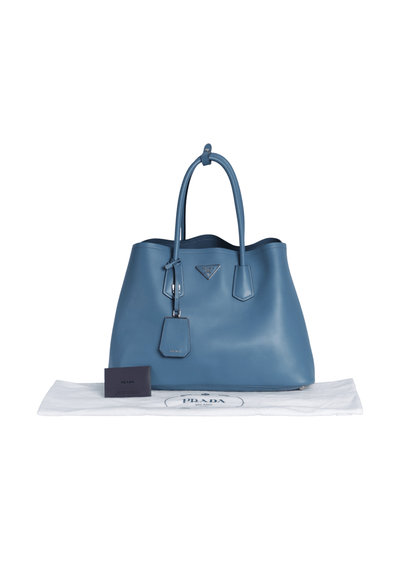 SAFFIANO CUIR DOUBLE TOTE