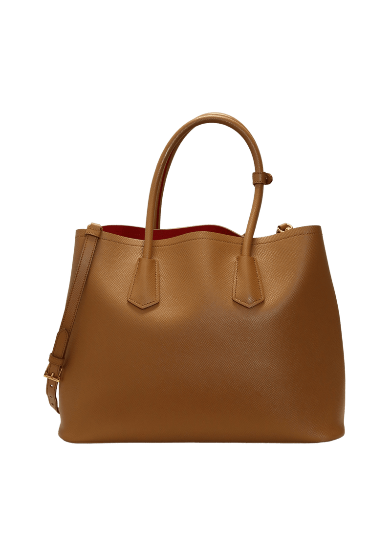 SAFFIANO CUIR DOUBLE TOTE