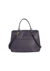 SAFFIANO DOUBLE TURN-LOCK BAG