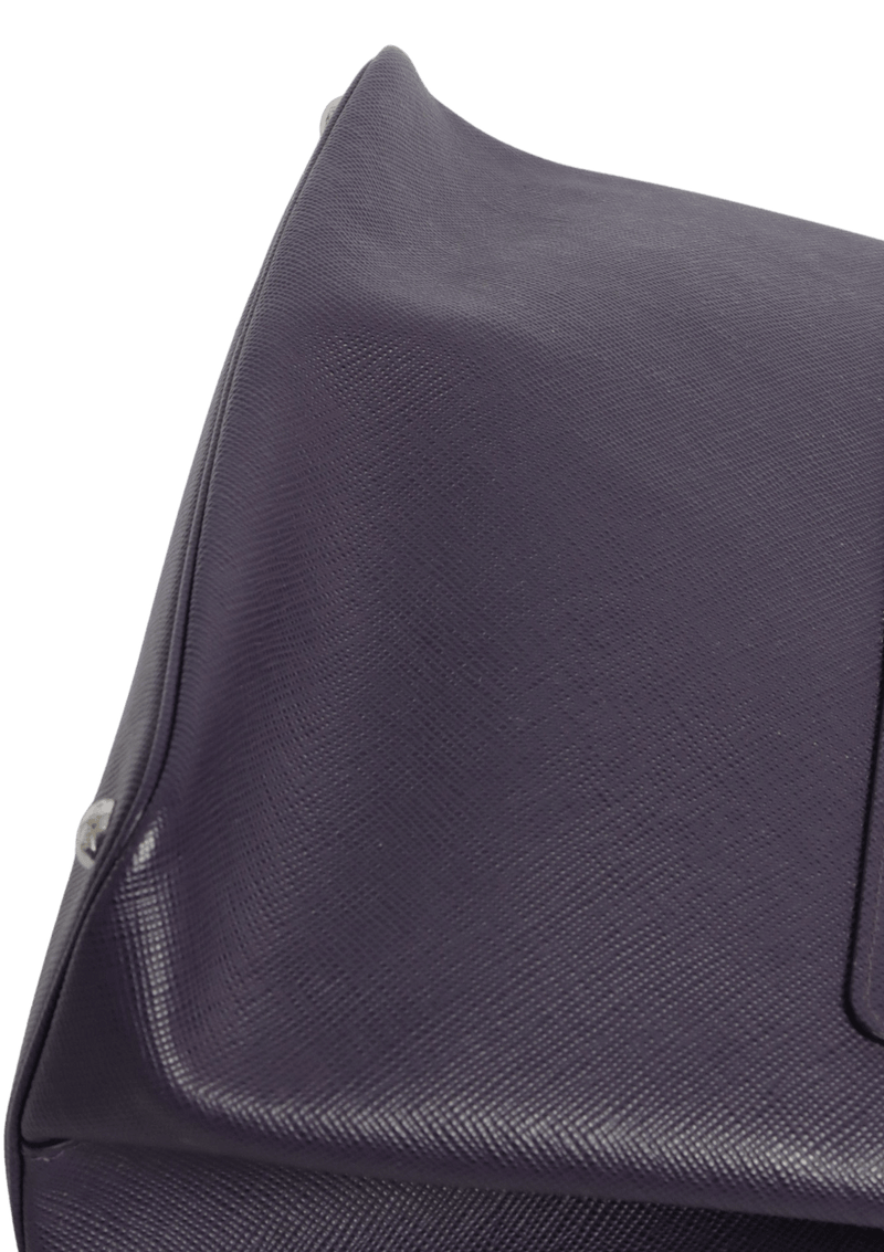 SAFFIANO DOUBLE TURN-LOCK BAG