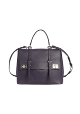 SAFFIANO DOUBLE TURN-LOCK BAG