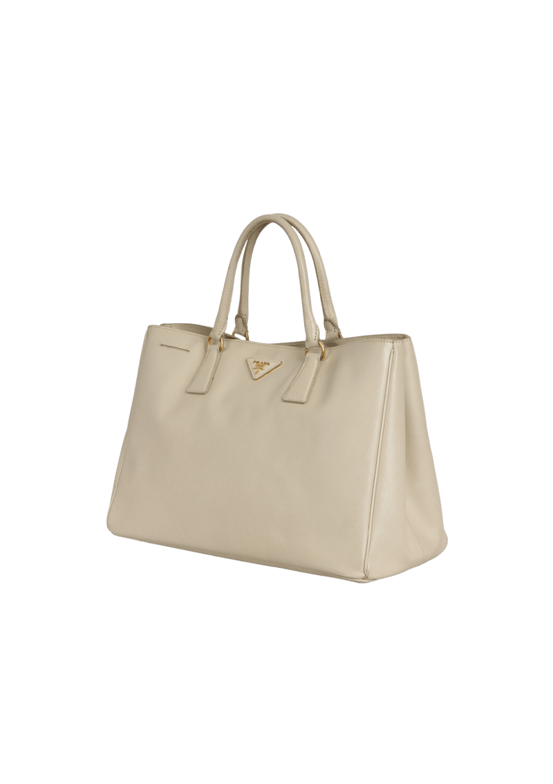 SAFFIANO LUX DOUBLE ZIP GALLERIA