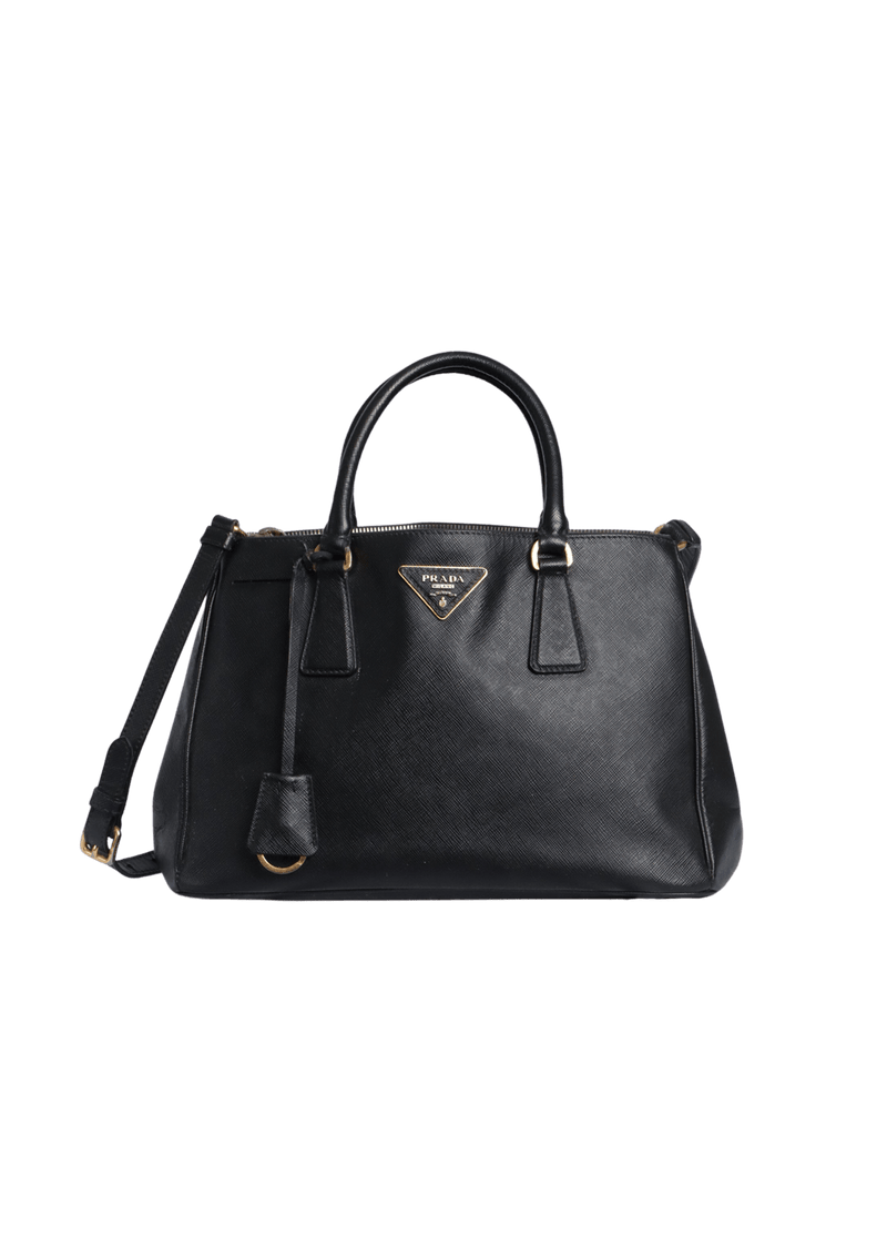 SAFFIANO LUX DOUBLE ZIP GALLERIA