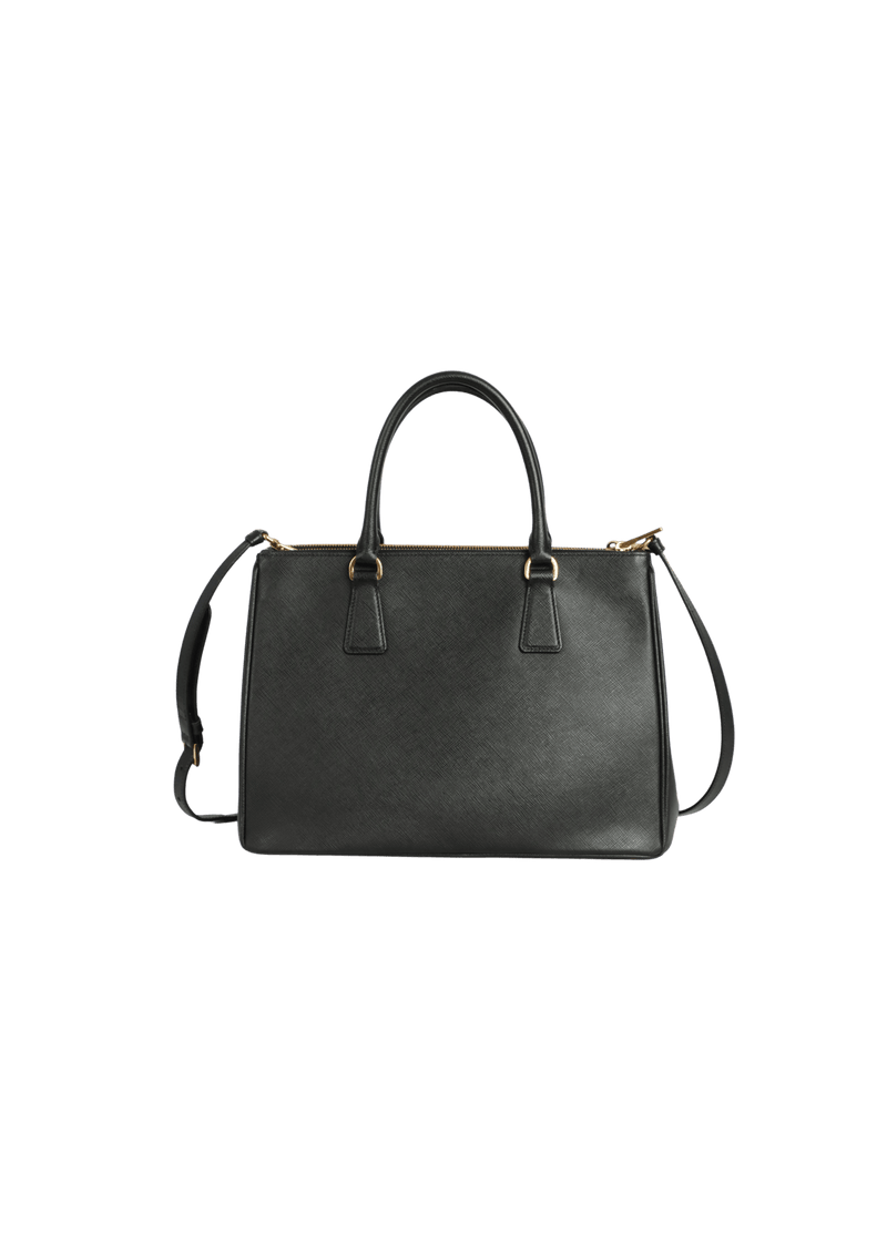 SAFFIANO LUX DOUBLE ZIP GALLERIA