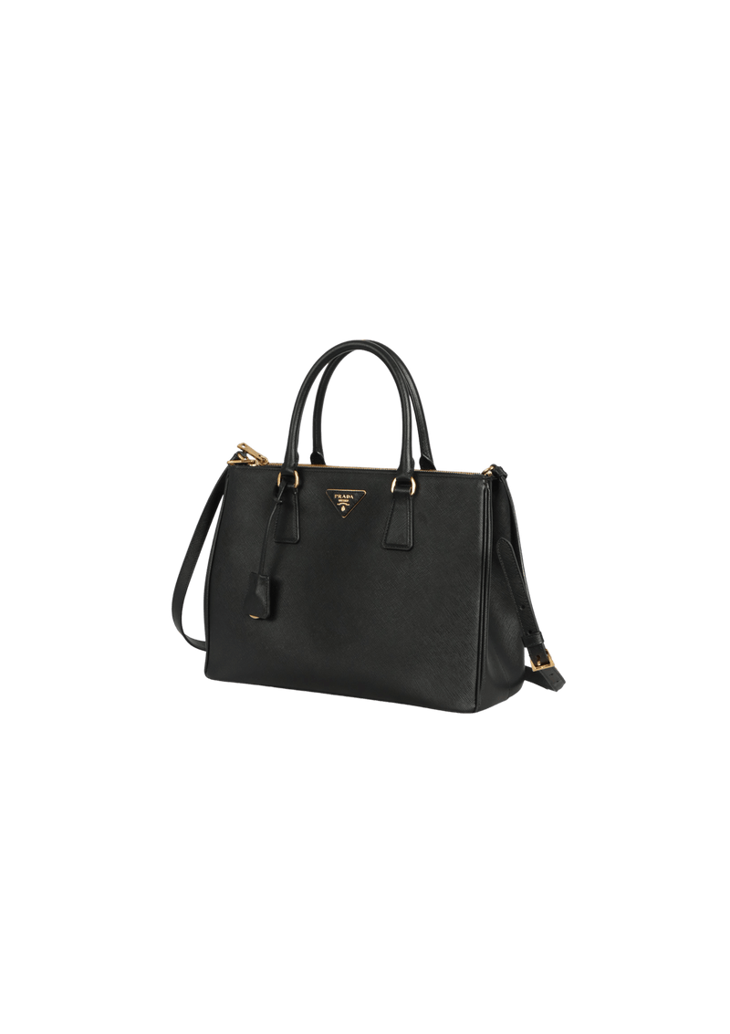 SAFFIANO LUX DOUBLE ZIP GALLERIA