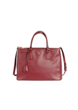 SAFFIANO LUX DOUBLE ZIP GALLERIA