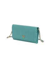 SAFFIANO WALLET ON CHAIN