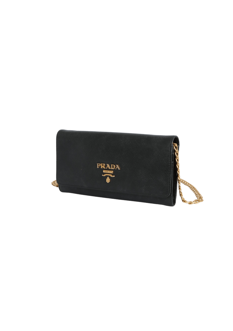 SAFFIANO WALLET ON CHAIN