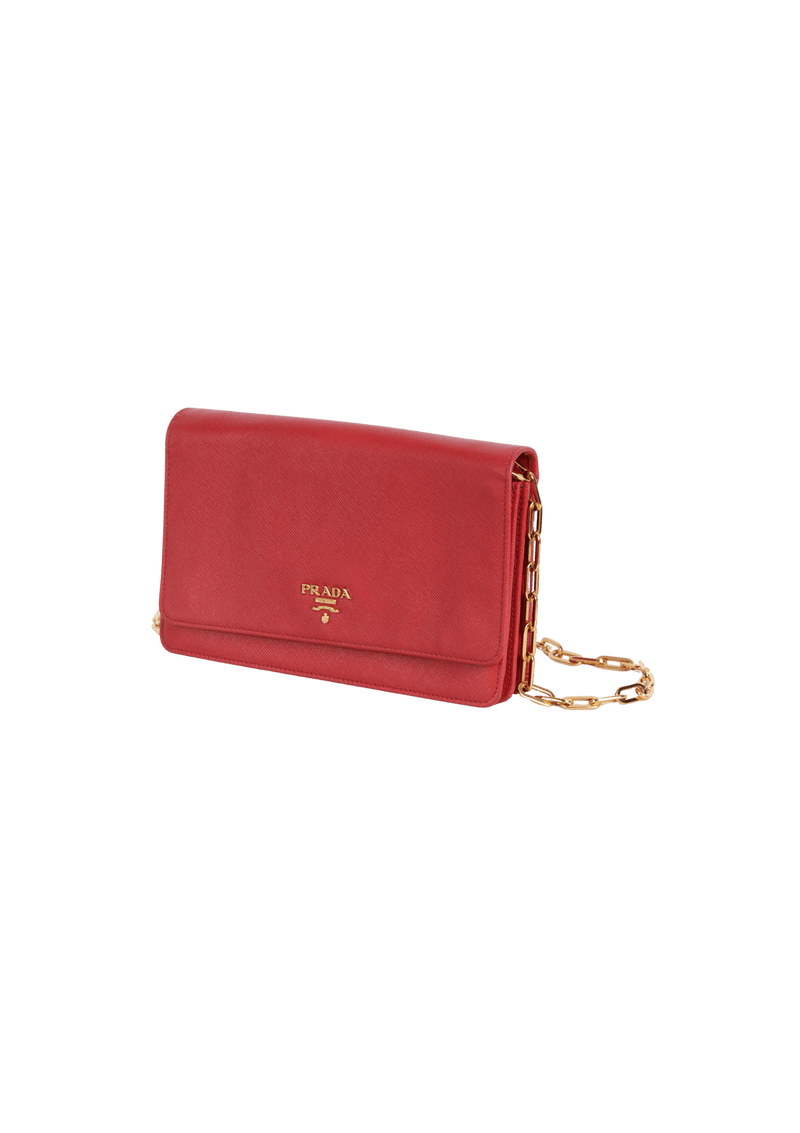 SAFFIANO WALLET ON CHAIN