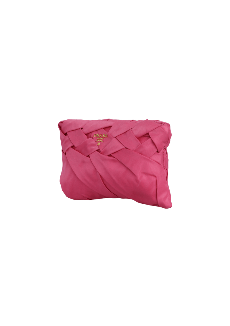 SATIN CLUTCH