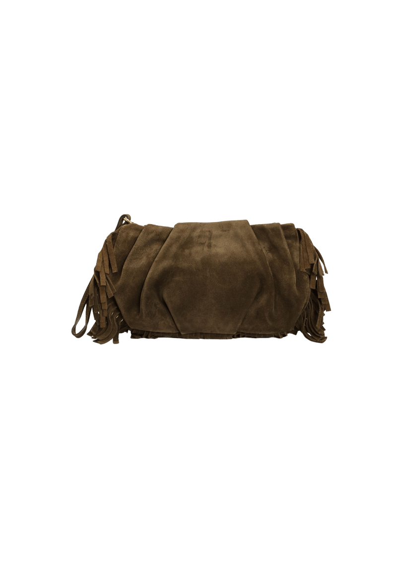 SCAMOSCIATO GROMMET FRINGE WRISTLET