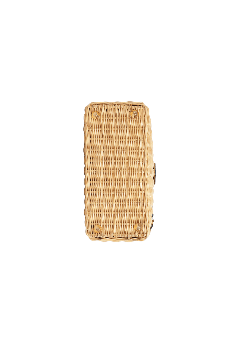 SMALL CANAPA TRIMMED MIDOLLINO WICKER