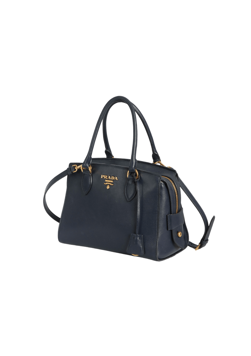 SMALL CONVERTIBLE TOTE GLACE CALF