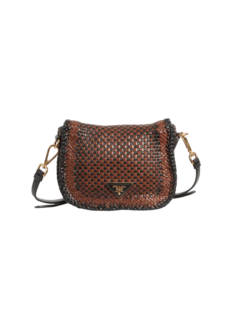 SMALL MADRAS CROSSBODY BAG