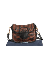 SMALL MADRAS CROSSBODY BAG