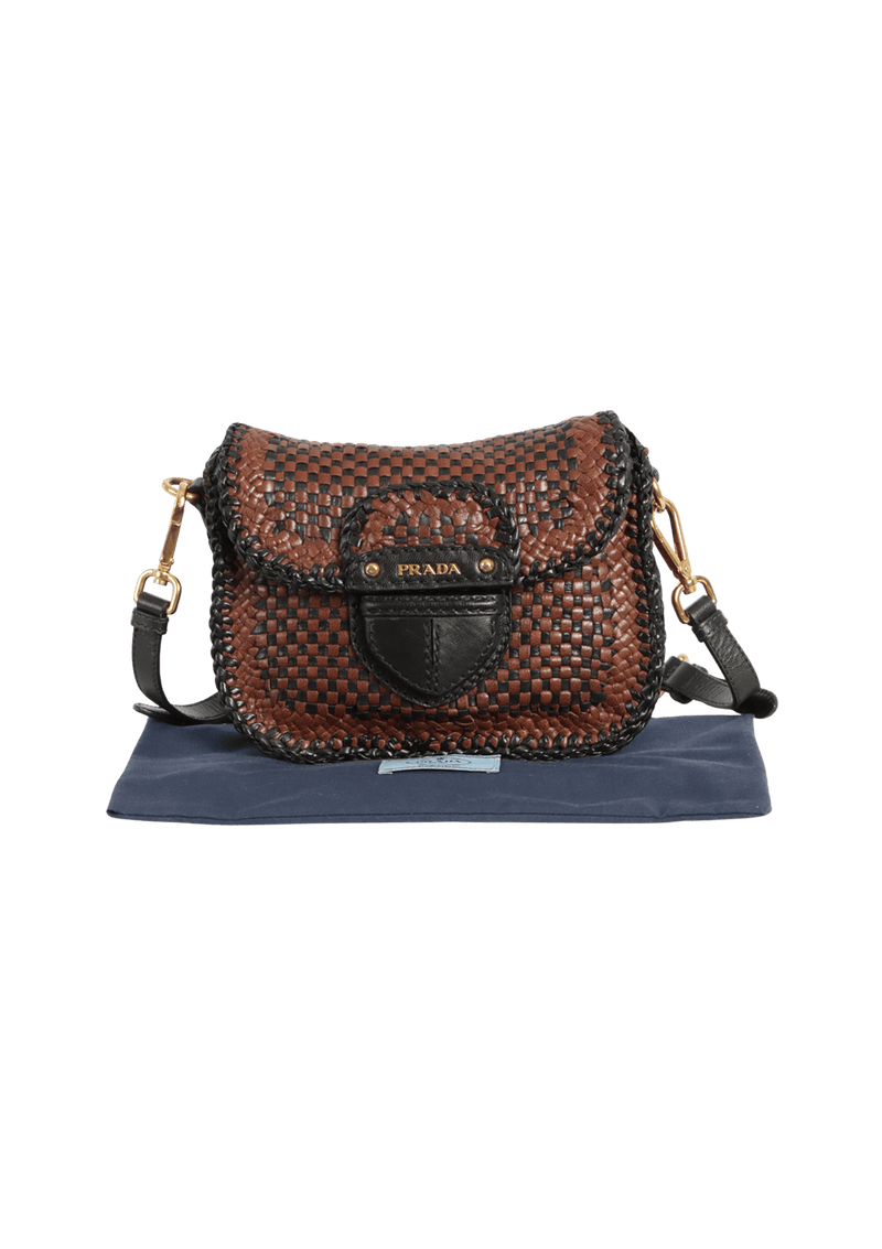 SMALL MADRAS CROSSBODY BAG