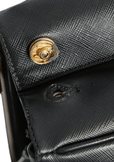 SMALL SAFFIANO LUX DOUBLE ZIP GALLERIA