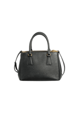 SMALL SAFFIANO LUX DOUBLE ZIP GALLERIA